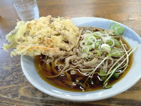 冷やし天ぷらそば