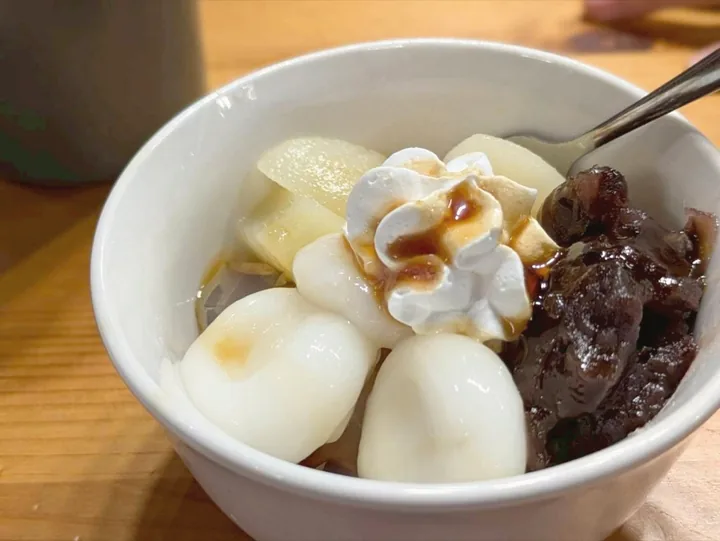 白玉クリームあんみつ（これまでの一例）