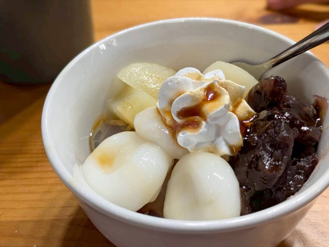 白玉クリームあんみつ